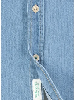 Spijkerblouse blauw