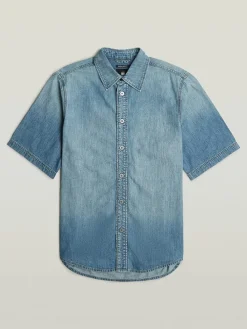 Spijkerblouse blauw