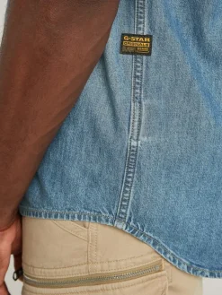 Spijkerblouse blauw