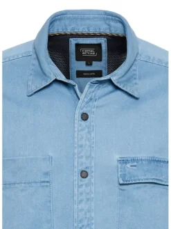 Spijkerblouse - regular fit - lichtblauw