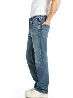 Spijkerbroek - bootcut fit - blauw