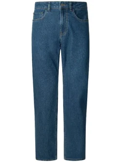 Spijkerbroek "Cash" - straight fit - donkerblauw