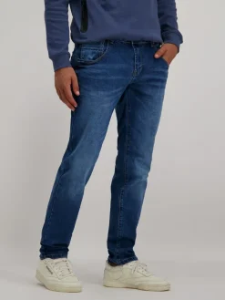 Spijkerbroek "Chapman Vintage" - regular fit - blauw