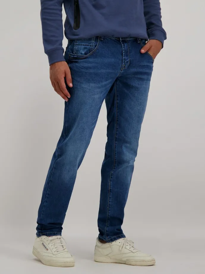 Spijkerbroek "Chapman Vintage" - regular fit - blauw