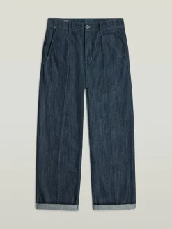 Spijkerbroek - comfort fit - donkerblauw