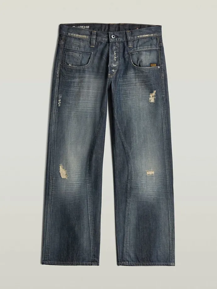 Spijkerbroek - comfort fit - donkerblauw