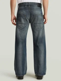 Spijkerbroek - comfort fit - donkerblauw