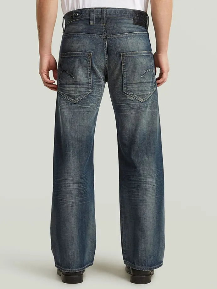 Spijkerbroek - comfort fit - donkerblauw