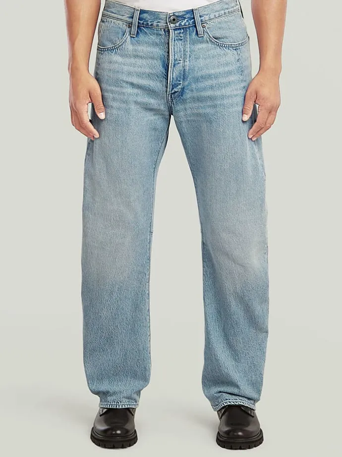 Spijkerbroek - comfort fit - lichtblauw