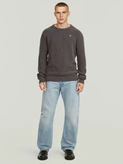 Spijkerbroek - comfort fit - lichtblauw