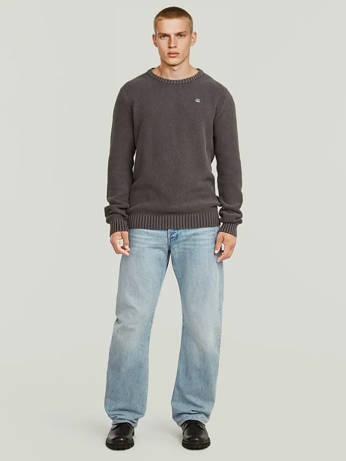 Spijkerbroek - comfort fit - lichtblauw