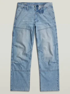Spijkerbroek - comfort fit - lichtblauw