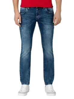 Spijkerbroek "Eduardo" - slim fit - blauw