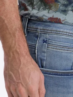Spijkerbroek "Gerrit" - regular fit - blauw