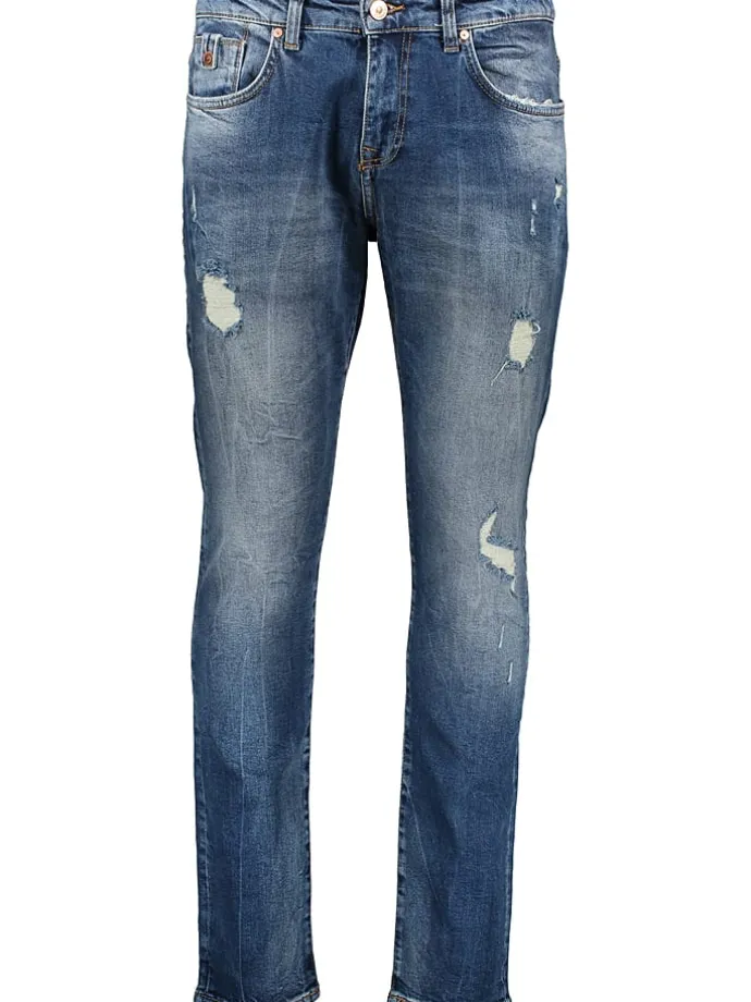 Spijkerbroek "Joshua" - slim fit - blauw