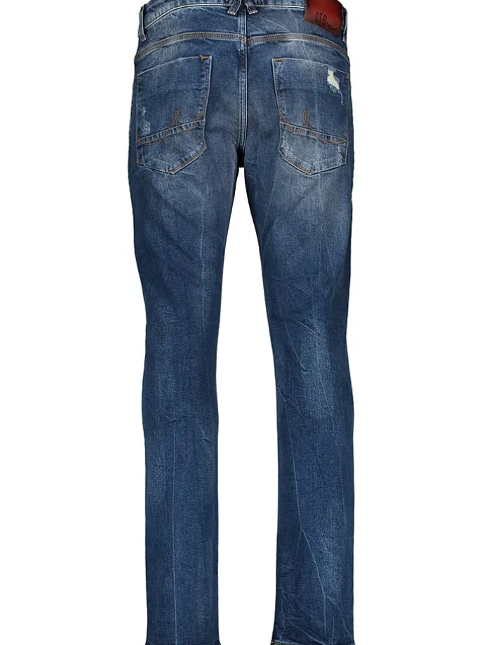 Spijkerbroek "Joshua" - slim fit - blauw