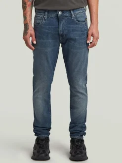 Spijkerbroek "Lancet" - skinny fit - donkerblauw