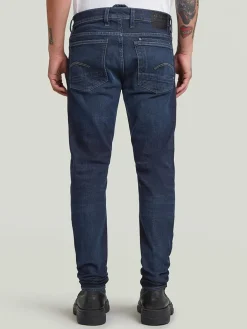 Spijkerbroek "Lancet" - skinny fit - donkerblauw