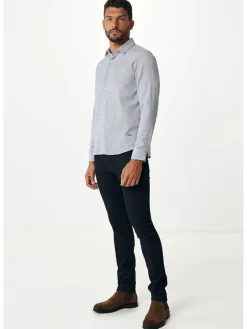 Spijkerbroek "Logan" - slim fit - zwart