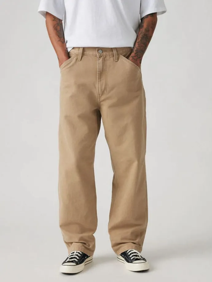 Spijkerbroek "568" - loose fit - beige