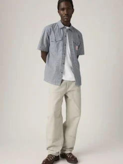 Spijkerbroek "568" - loose fit - beige