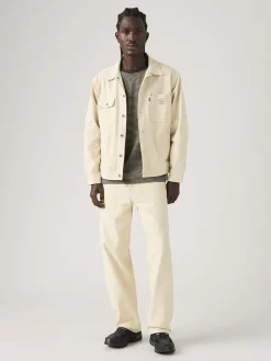 Spijkerbroek "568" - loose fit - crème