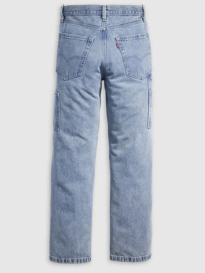 Spijkerbroek "568" - loose fit - lichtblauw