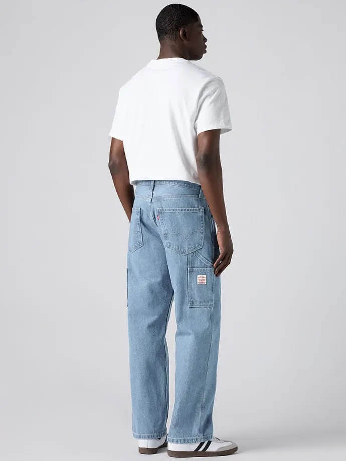 Spijkerbroek "568" - loose fit - lichtblauw