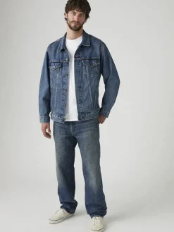 Spijkerbroek "568" - loose straight fit - blauw
