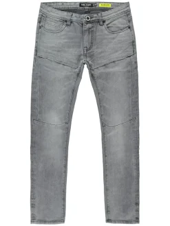 Spijkerbroek "Newark" - tapered fit - grijs