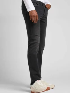 Spijkerbroek - regular fit - antraciet