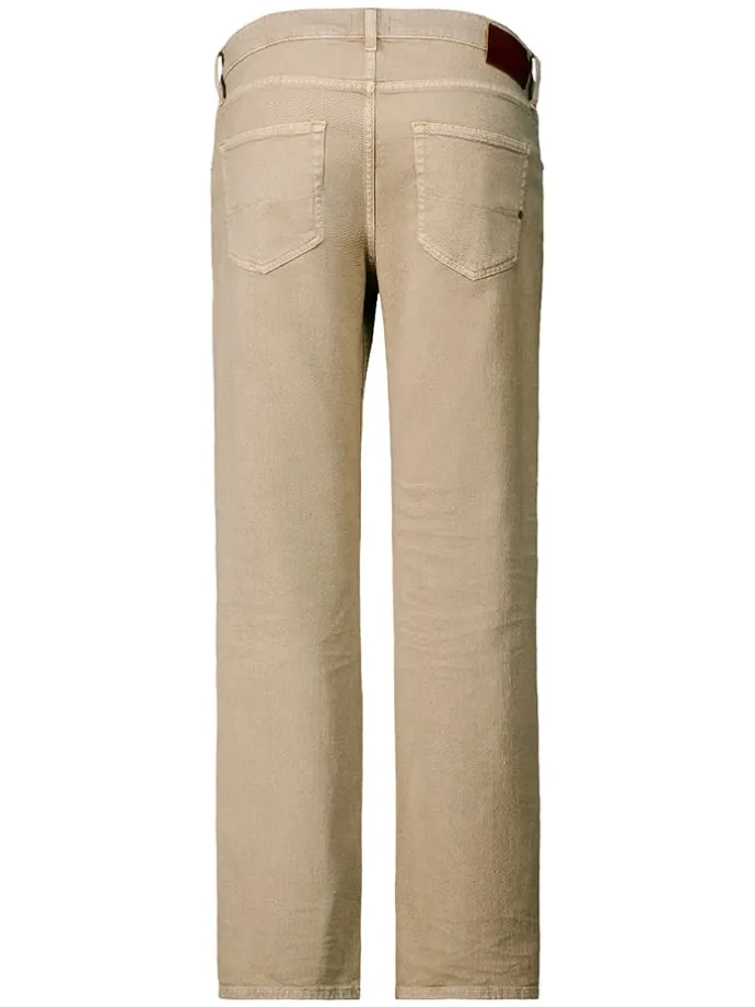 Spijkerbroek - regular fit - beige