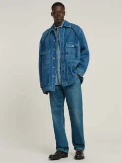 Spijkerbroek - regular fit - blauw