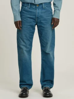Spijkerbroek - regular fit - blauw