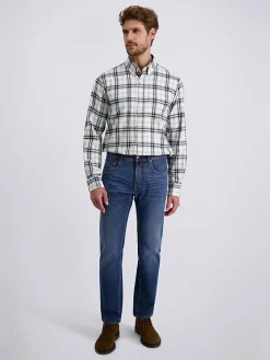 Spijkerbroek - regular fit - blauw