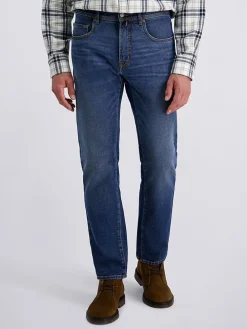 Spijkerbroek - regular fit - blauw
