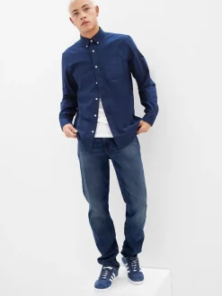 Spijkerbroek - regular fit - blauw