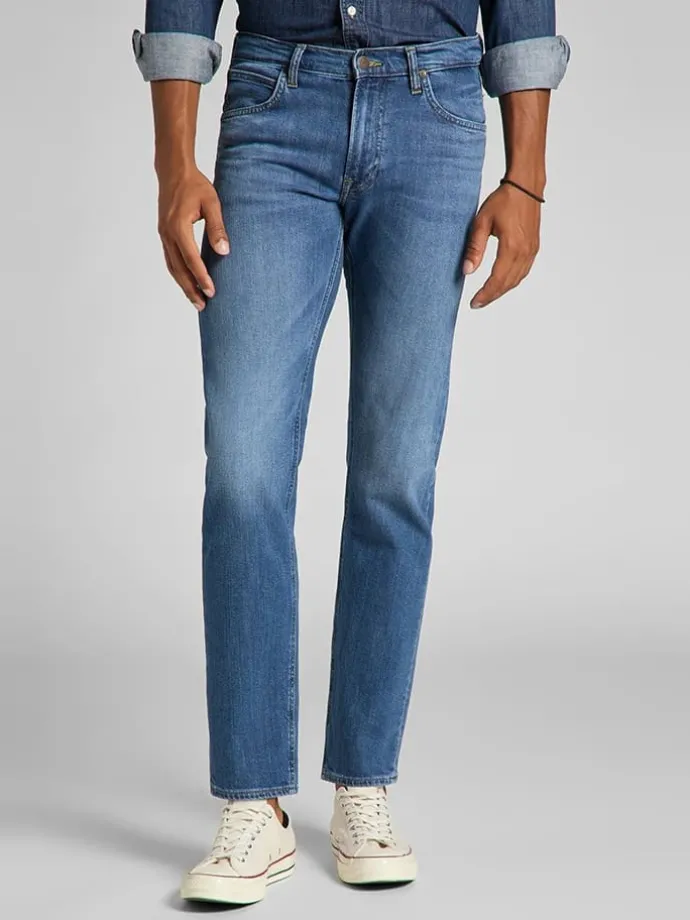 Spijkerbroek - regular fit - blauw