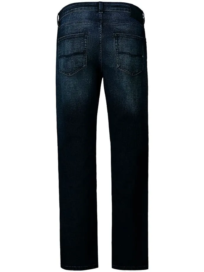 Spijkerbroek - regular fit - donkerblauw