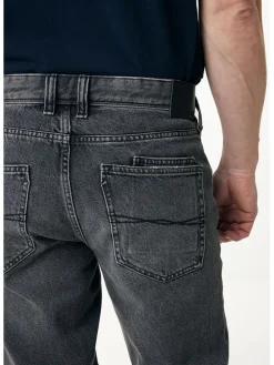 Spijkerbroek - regular fit - grijs