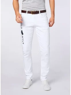 Spijkerbroek - regular fit - wit
