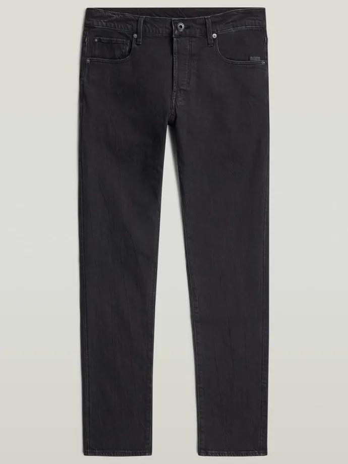 Spijkerbroek - regular fit - zwart