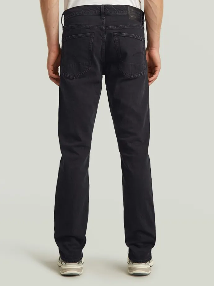 Spijkerbroek - regular fit - zwart