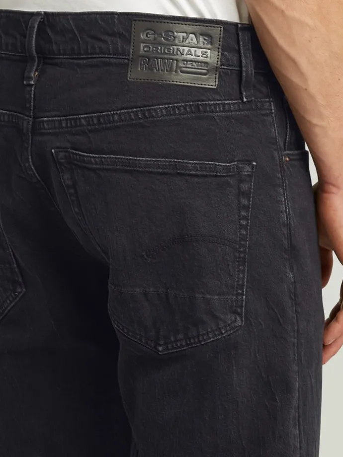 Spijkerbroek - regular fit - zwart
