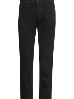 Spijkerbroek - regular fit - zwart