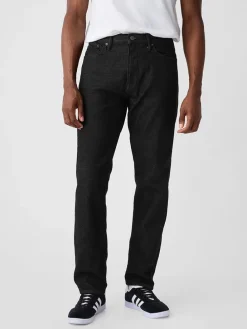 Spijkerbroek - regular fit - zwart