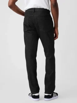 Spijkerbroek - regular fit - zwart