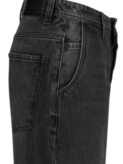 Spijkerbroek - regular fit - zwart