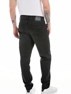 Spijkerbroek - regular fit zwart