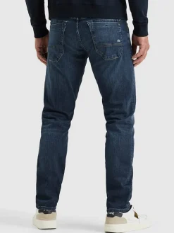 Spijkerbroek - relaxed fit - donkerblauw